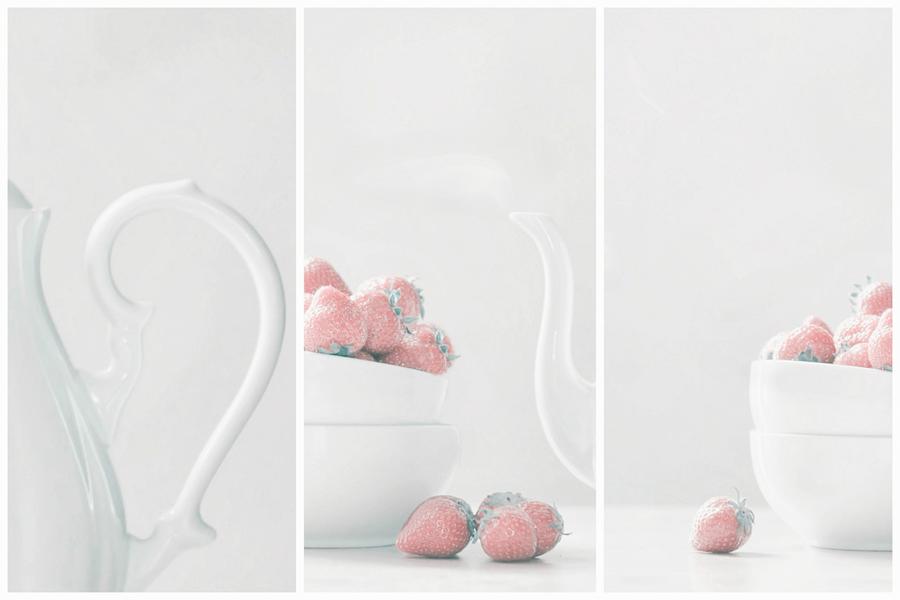Strawberry Photograph - Strawberries Delight by Delphine Devos