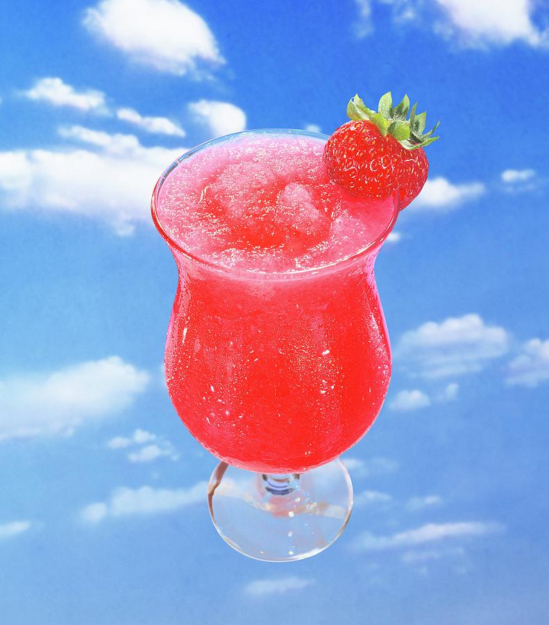 Strawberry Drink Photograph by Colin Cooke