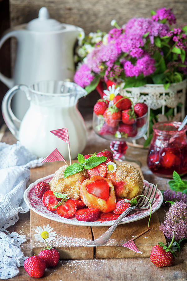 Strawberry Dumplings Photograph by Irina Meliukh