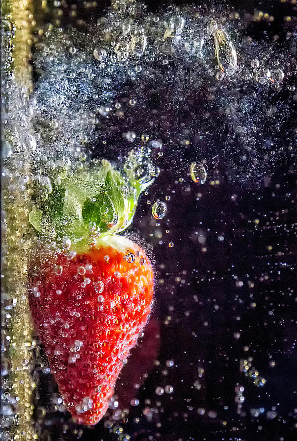Strawberry Fizz  8979 Photograph