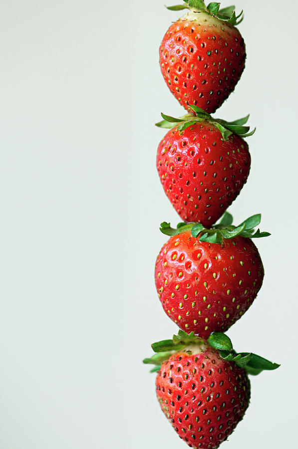 Strawberry Stack Photograph by Carolyn Hebbard