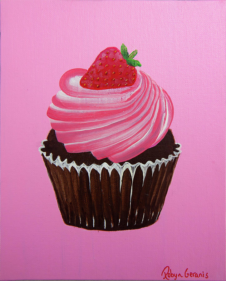 Strawberry Sugar Painting by Robyn Geranis