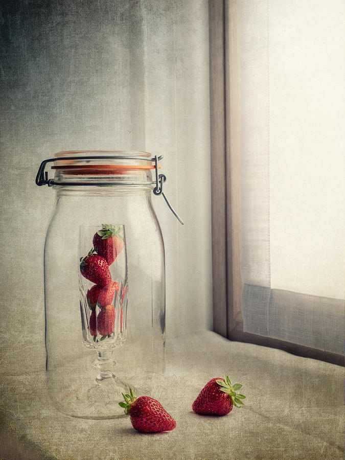 Strawberry Photograph - Strawberrys Enigma by Cristiano Giani