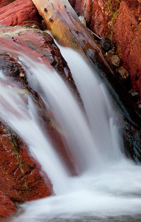 Stream In Red Rock Canyon Photograph by Imaginegolf