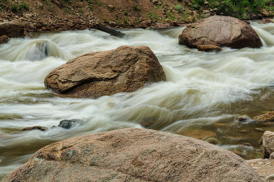 Streaming Colorado Rocky Mountains Photograph by James BO Insogna