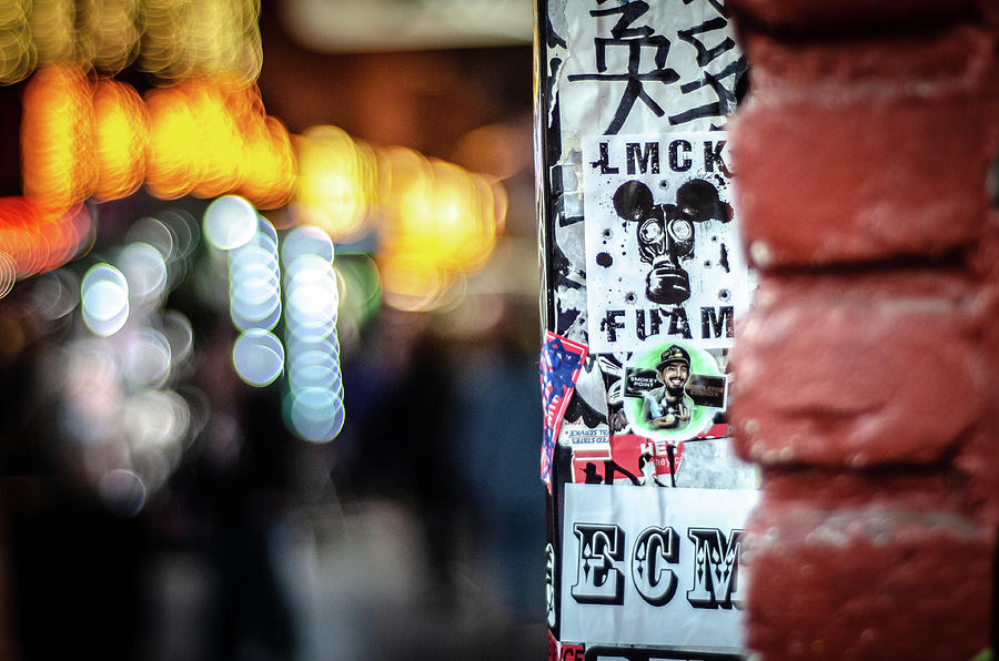 Street art in a corner Photograph by David Cuesta - Fine Art America