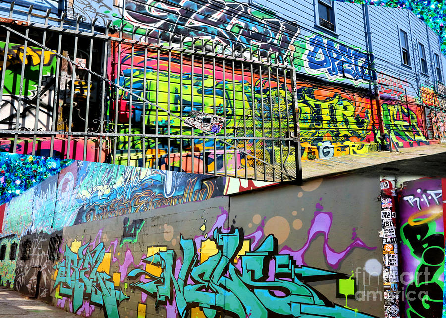 Street Art Of Haight - Ashbury Photograph