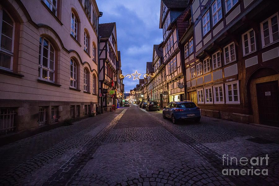 Street at Night Photograph by Eva Lechner