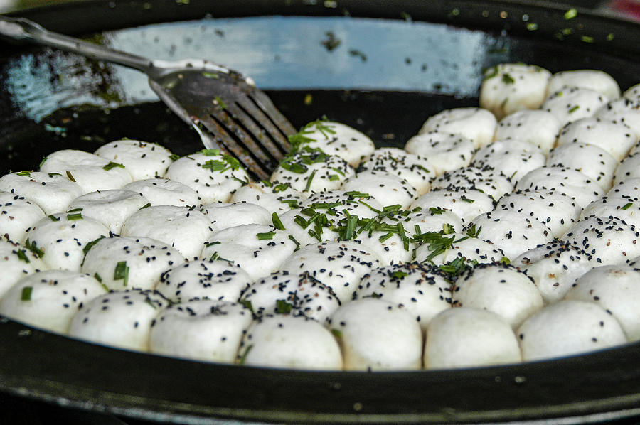 Street Food Snack Of Bottom Frilings china Photograph by Karen Thomas