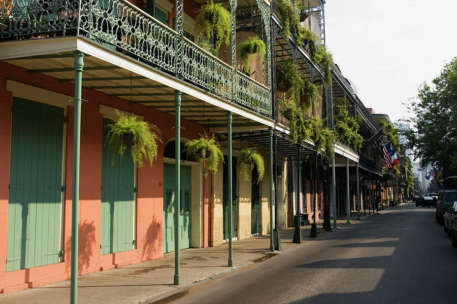 Street In French Quarter Photograph by Medioimages/photodisc