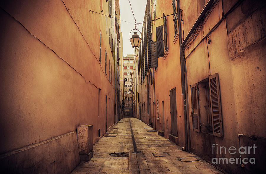 Street in Toulon, Cote dAzur Photograph by Ariadna De Raadt