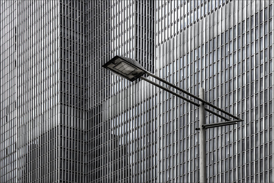 Architecture Photograph - Street Lights by Gilbert Claes