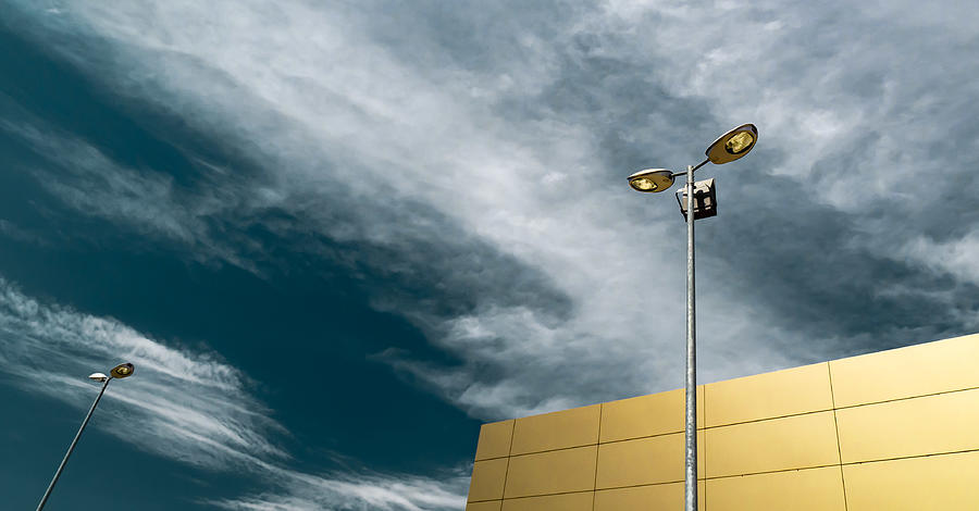 Architecture Photograph - Street Lights by Markus Auerbach