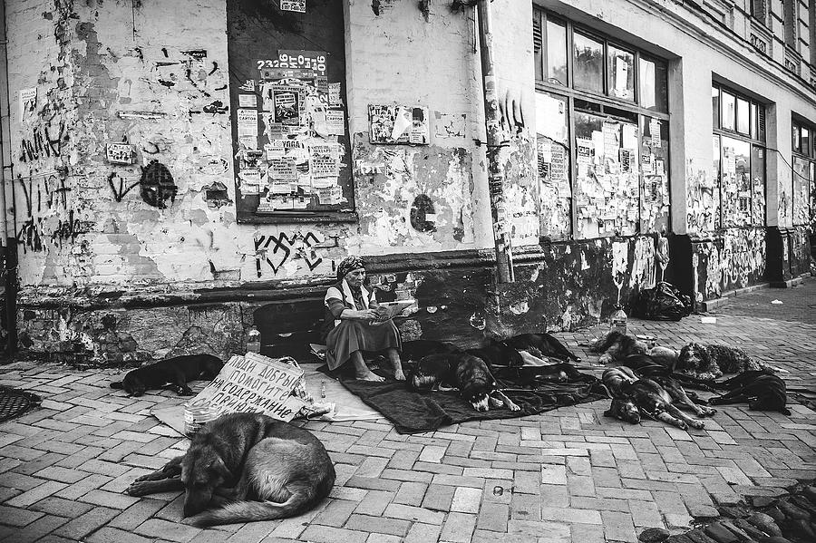 Street Of The World @ Kiev Photograph by Tsunoda Takeshi