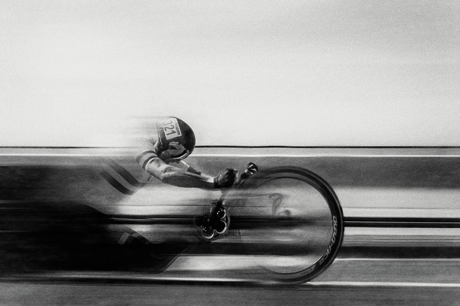 Black And White Photograph - Street Racer by Bruno Flour
