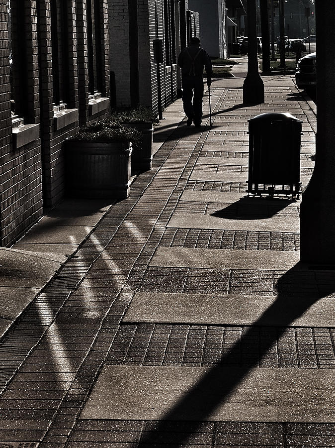 Street Shadows  Photograph by Buck Buchanan