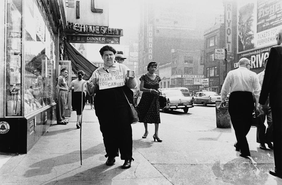 Street Street In New York On 1960 Photograph by Keystone-france