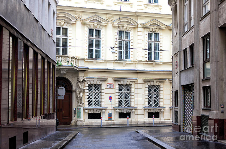 Street View in Vienna Photograph by John Rizzuto