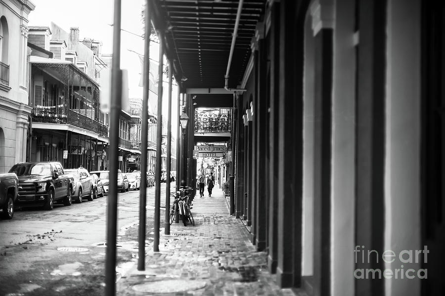 Street Walking in New Orleans Photograph by John Rizzuto