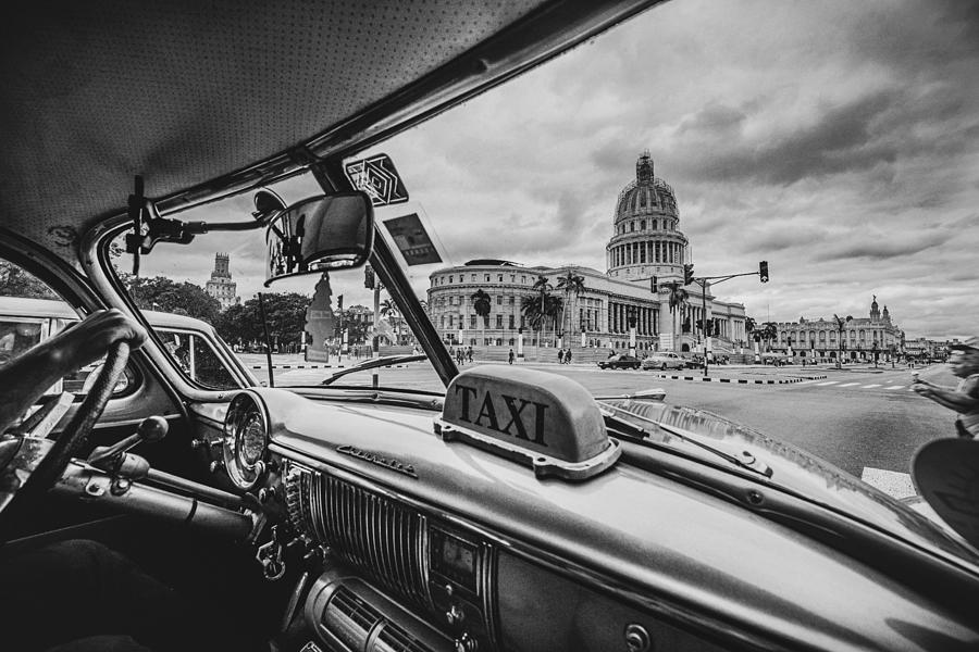 Car Photograph - Streets Of Habana by Marco Tagliarino