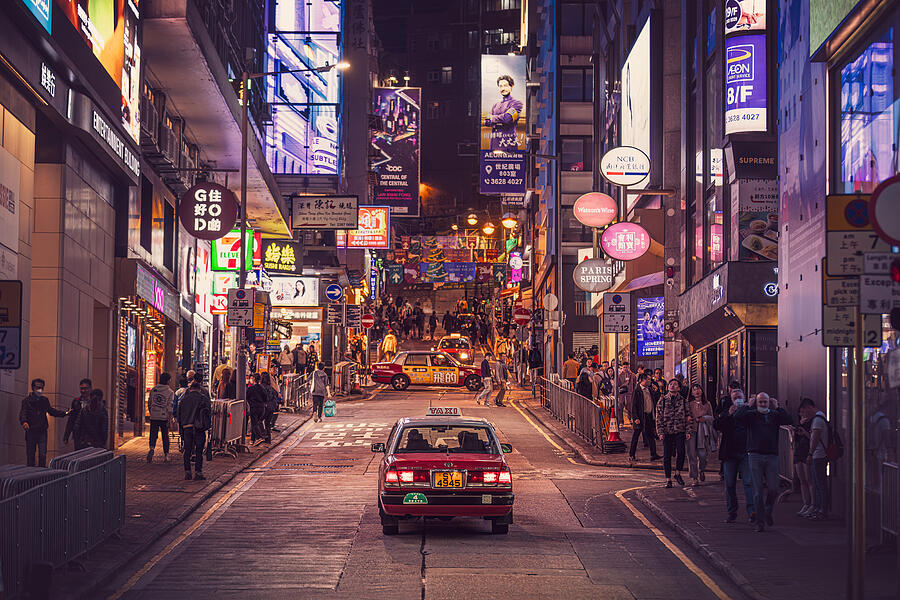 Hong Kong Photograph - Streets Of Hk by Marco Tagliarino