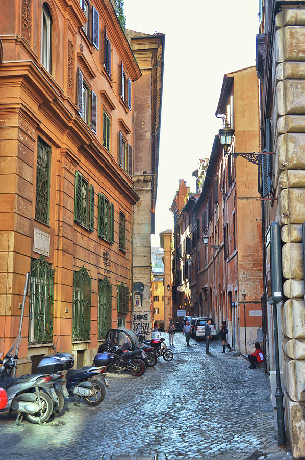 Streets Of Rome Photograph by JAMART Photography