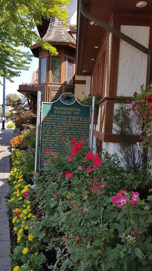 Streetscape in Frankenmuth Photograph by Lois Tomaszewski