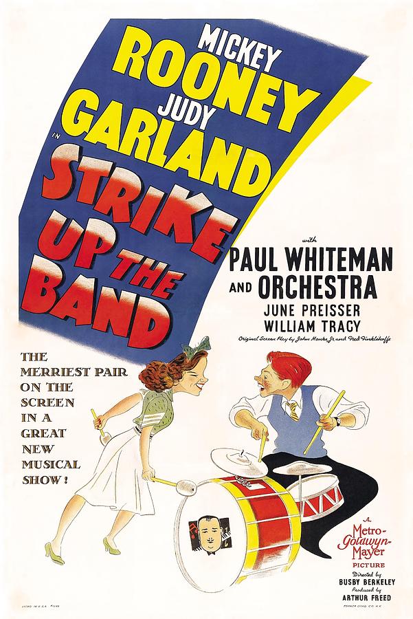 Movie Poster Photograph - Strike Up The Band -1940-. by Album