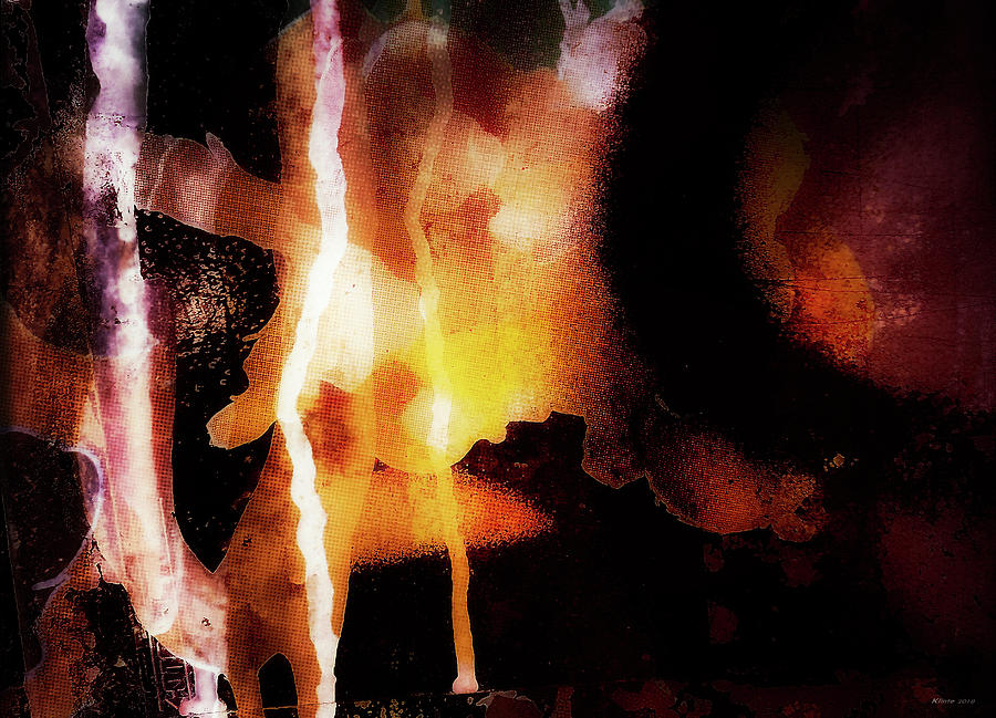 Abstract Digital Art - Strikening by Ole Klintebaek Abstract Digital Art - Strikening by Ole Klintebaek