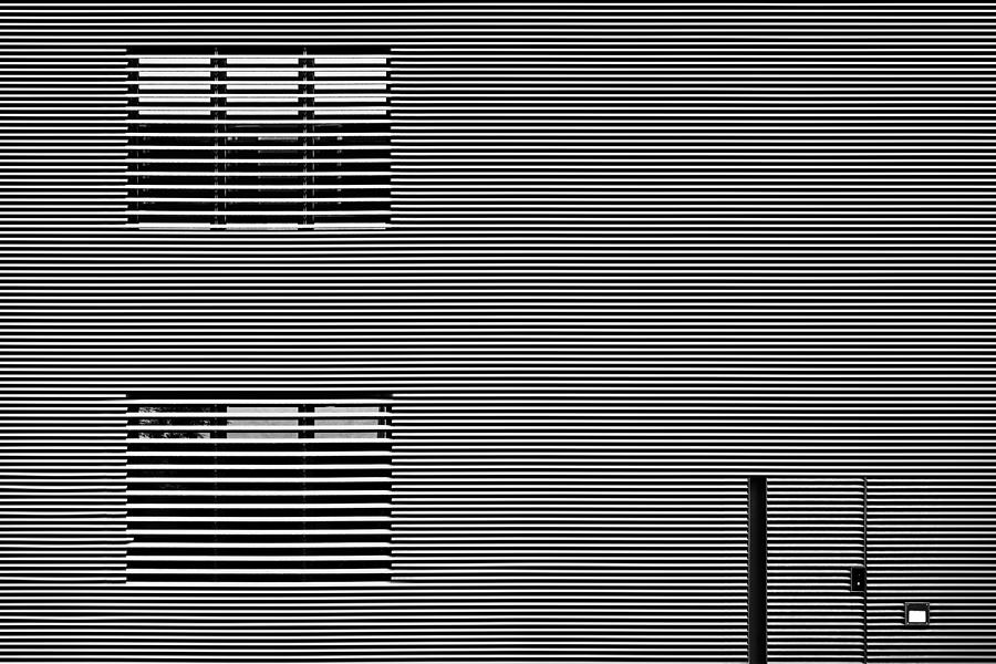 Striped Facade /2 Photograph by Steffen Ebert