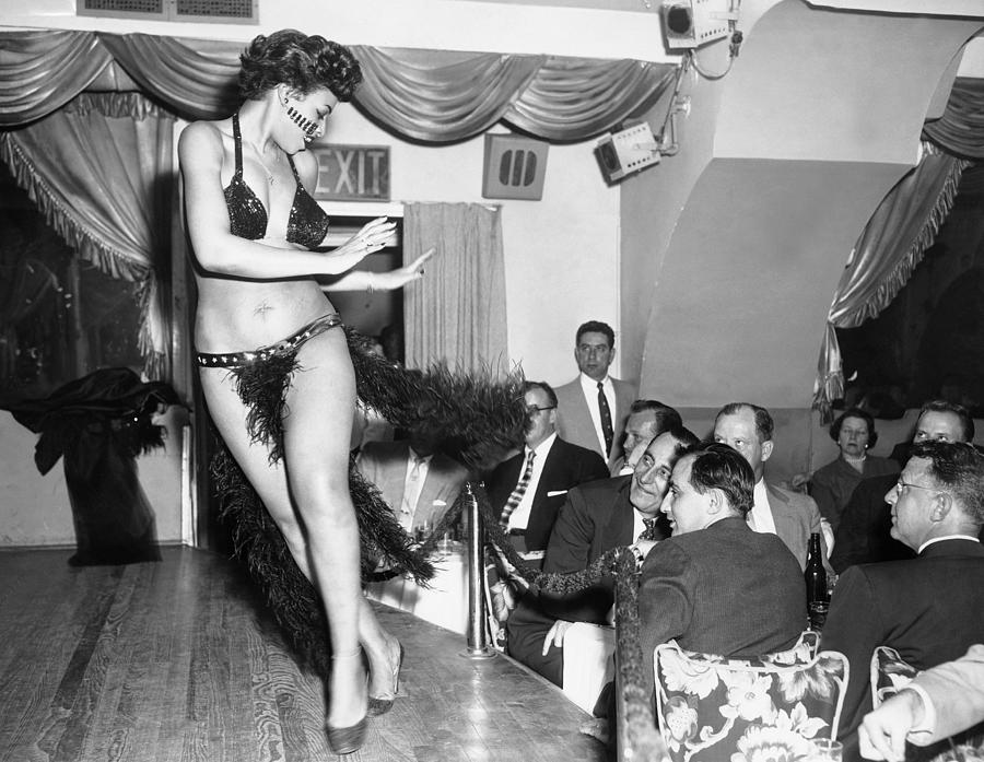 Stripper Venus Ladoll Performs At Club Photograph by New York Daily News Archive