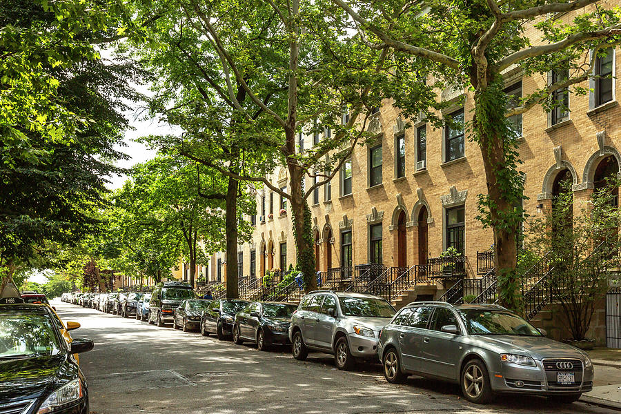 Strivers Row In Harlem Nyc by Claudia Uripos