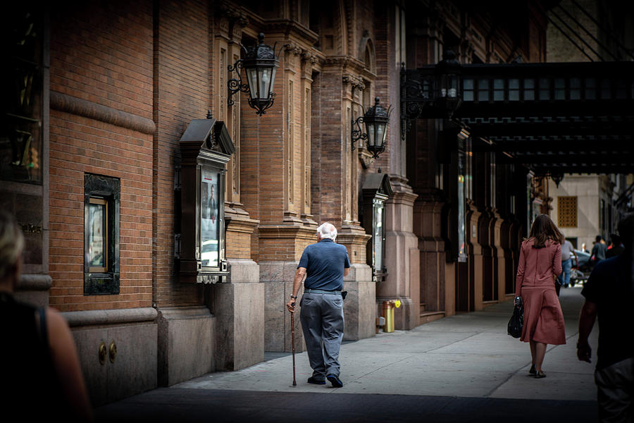 Strolling Past Carnegie Hall Photograph by Greg and Chrystal Mimbs