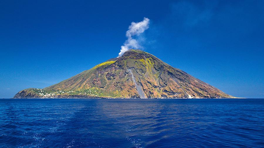 Stromboli Volcanic Island by Photo By Gianni Sarasso