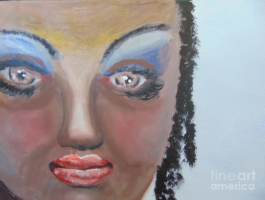Strong Sister Painting by Saundra Johnson