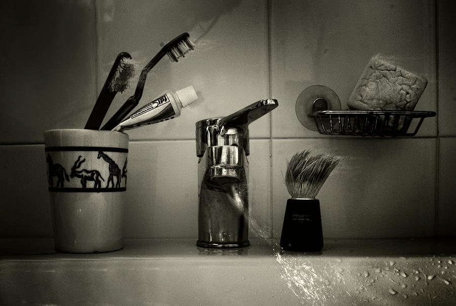 Bathroom Photograph - Strong Wind by Marco Bianchetti