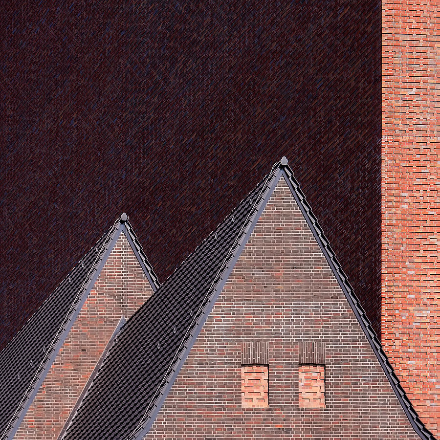 Brick Photograph - Structures by Klaus Lenzen