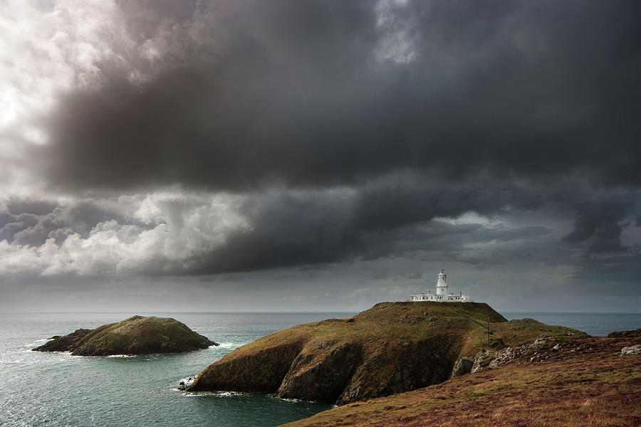 Strumble Head Lighthouse Photograph by Chris Conway