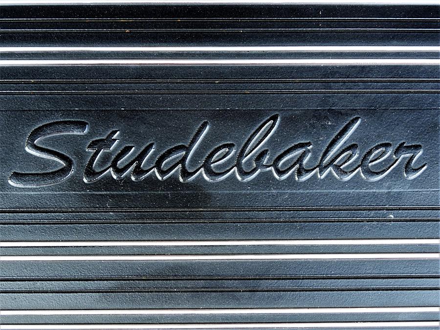 Studebaker Car Emblem Photograph by Barbara Ebeling - Pixels