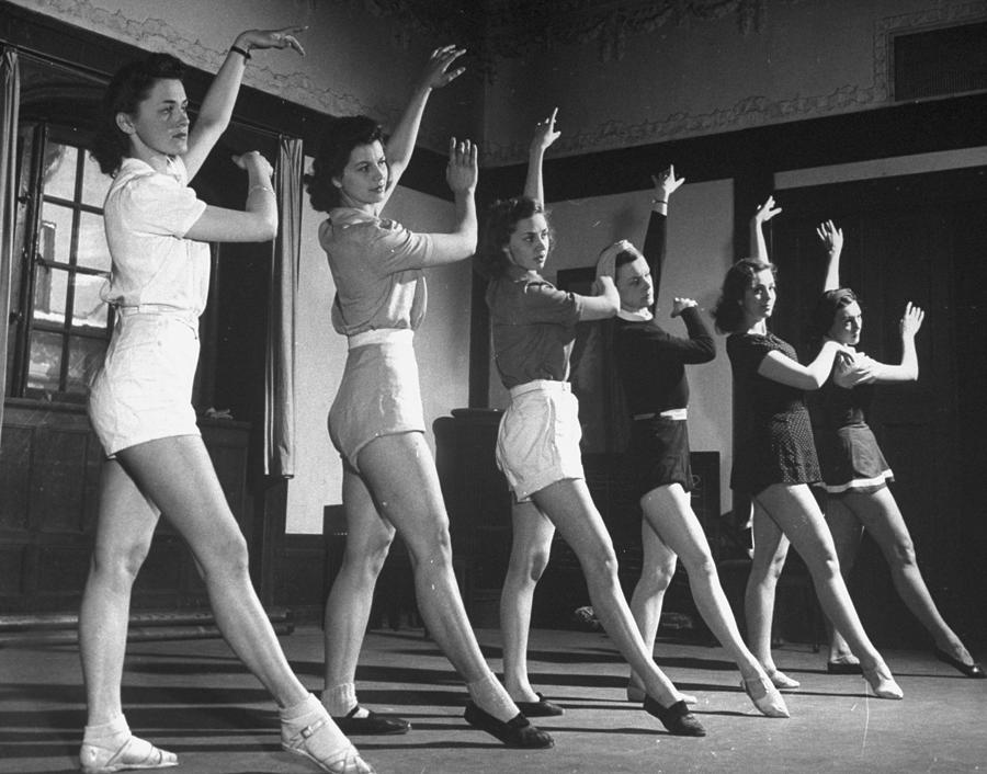 Students Studying Ballet For Graceful Mo Photograph by Eliot Elisofon Students Studying Ballet For Graceful Mo Photograph by Eliot Elisofon