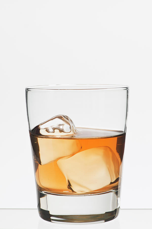 Studio Shot Of Glass Of Whiskey Photograph by Daniel Grill