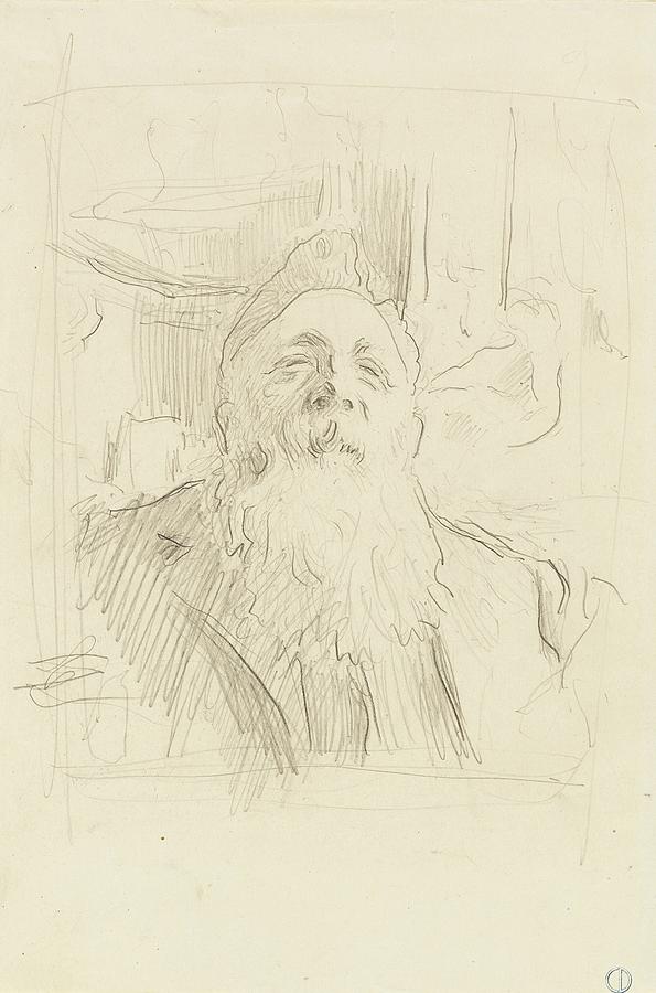 Study Drawing by Anders Zorn - Fine Art America