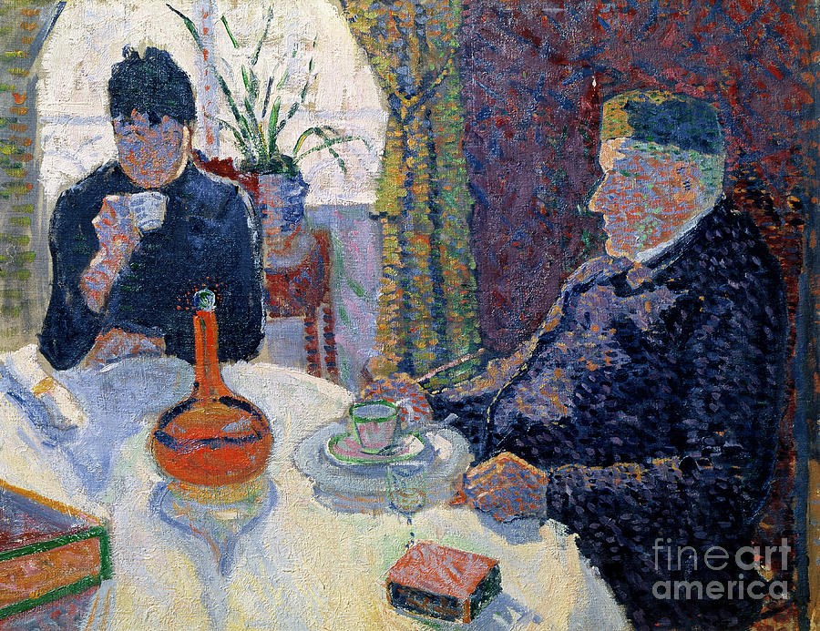 Study For The Dining Room, C.1886 Painting by Paul Signac