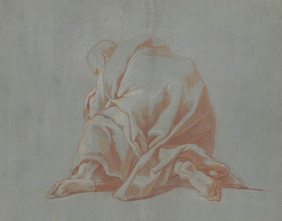 draped figure drawing