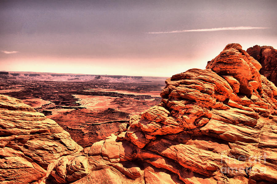 Stunning view near Canyonlands Photograph by Jeff Swan