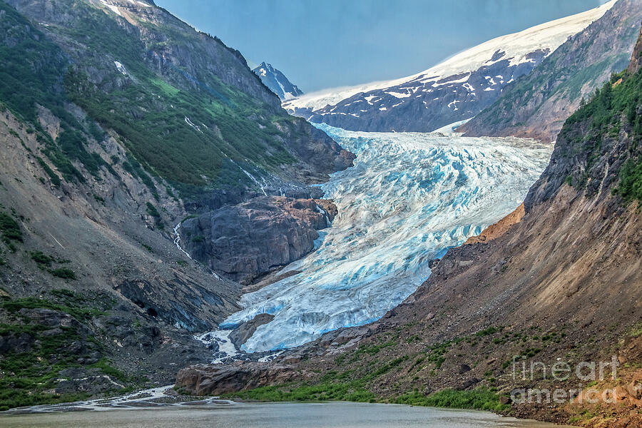 Stunning Bear Glacier Photograph by Robert Bales