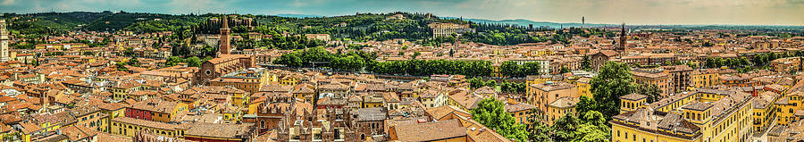 Stunning cityscape of Verona in Italy Photograph by Vivida Photo PC
