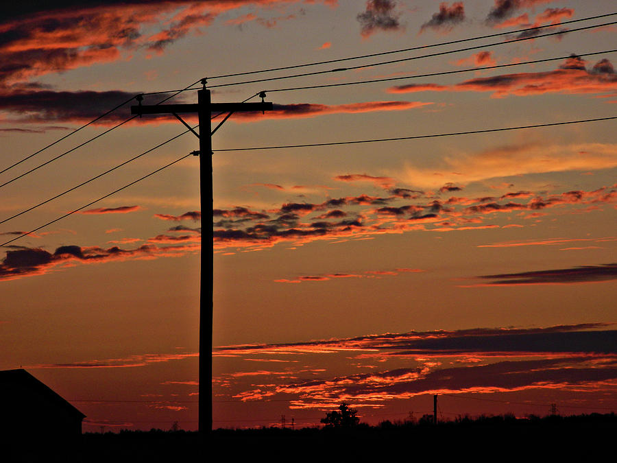 Stunning Country Sunset Photograph by Cyryn Fyrcyd