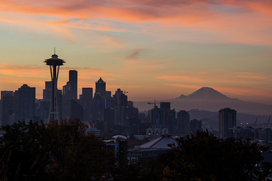 Stunning Seattle Sunrise Photograph by Matt McDonald