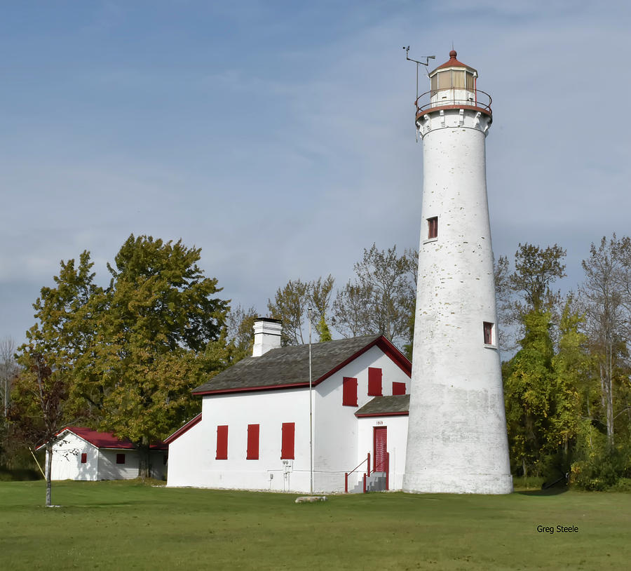 Sturgeon Point Lighthouse Photograph by Greg Steele - Fine Art America